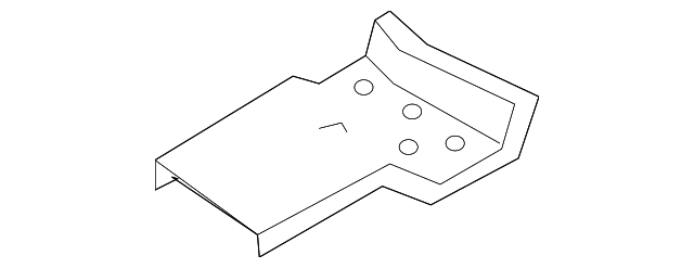 79430-7Y030 Деталь SHELF EXTN, RIGHT