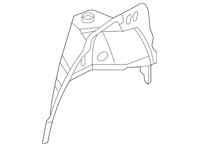 76750-7Y030 Деталь INNER WHEELHOUSE, RIGHT