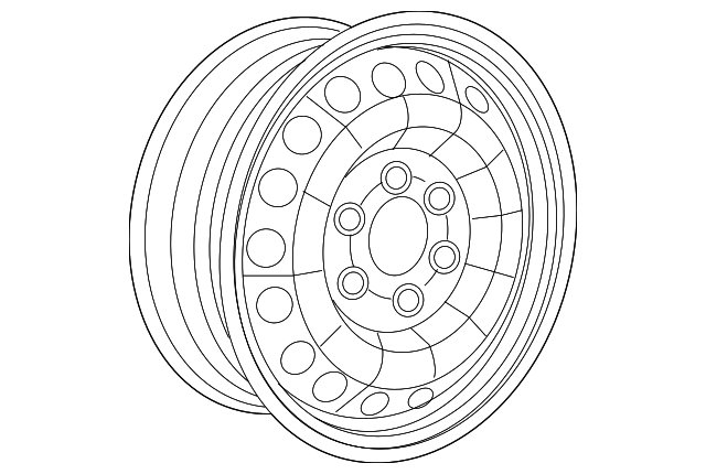 1TV59SZ0AA Деталь WHEEL, STEEL