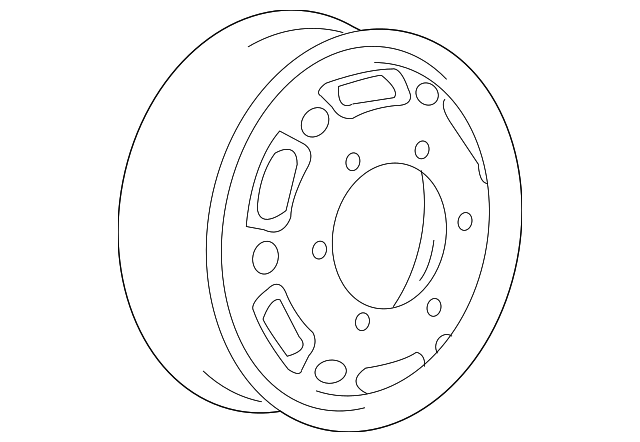1JJ25P01AA Деталь WHEEL, STEEL