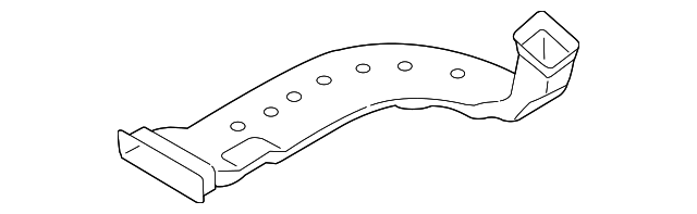 97370-2E000 Деталь HEAT DUCT, RIGHT