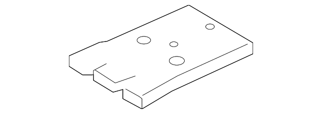 97365-2E000 Деталь HEAT DUCT, LEFT