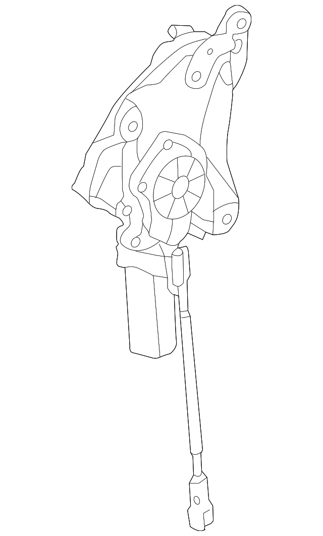172-790-00-03 Деталь MOTOR, RIGHT