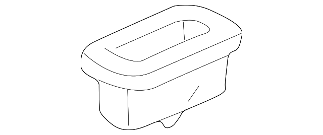 83501-SR4-000ZF POCKET, DOOR PULL *YR164L* (MEDIUM TAUPE