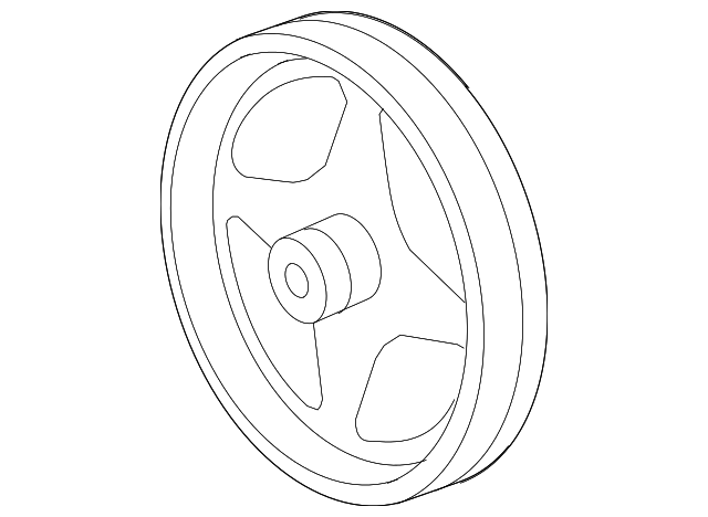2L3Z-3A733-AA PULLEY