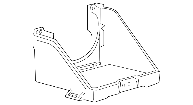 8C3Z-10732-B Деталь BATTERY TRAY, RIGHT