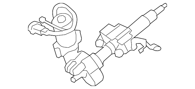 45250-02D70 COLUMN ASSY