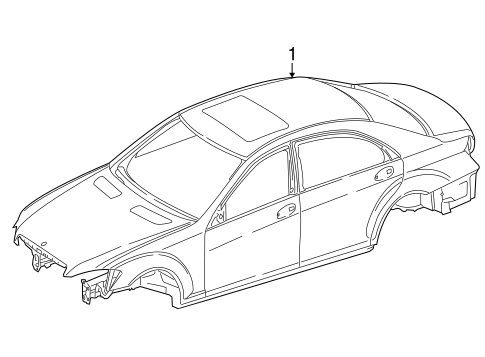 S400 BODY SHELL
