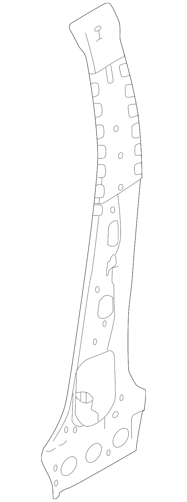 G6530-5BCMA Деталь INNER CENTER PLR, RIGHT