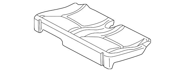 163-920-01-50 Деталь SEAT CUSHION, LEFT