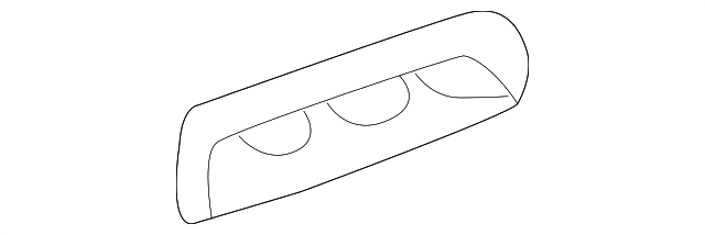 163-929-01-47-8G63 Деталь SIDE COVER CAP, LEFT