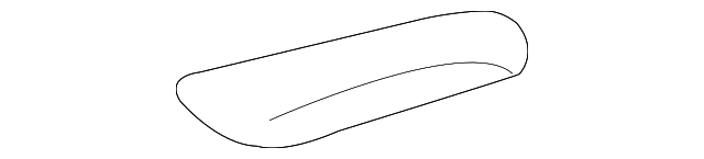 163-929-02-47-8G63 Деталь SIDE COVER CAP, RIGHT