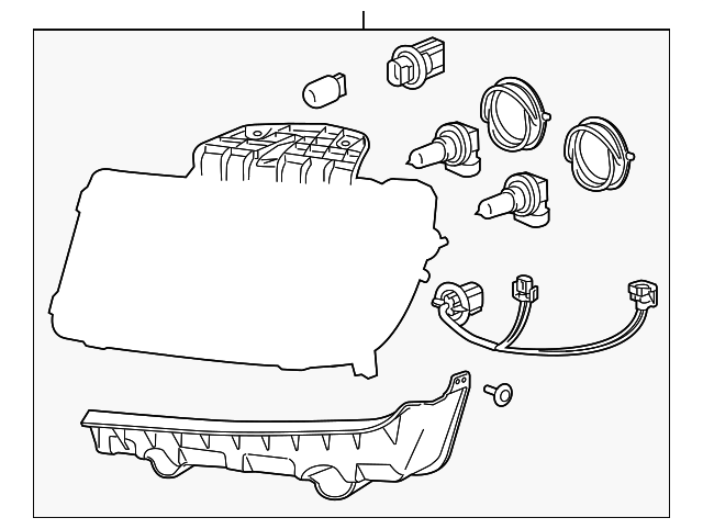 23187850 Деталь HEADLAMP ASSY, RIGHT