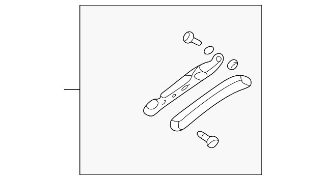 MR556554 Деталь RAIL ASSY, RIGHT