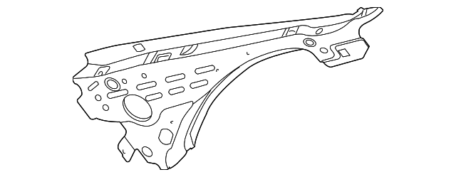 55396570AA Деталь SIDE PANEL, RIGHT