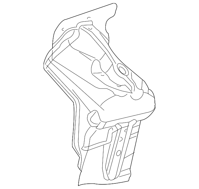 5161876AF Деталь STRUT TOWER, RIGHT