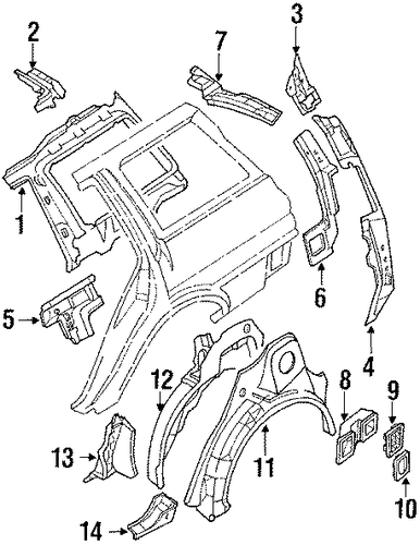 Corolla INNER COMPONENTS
