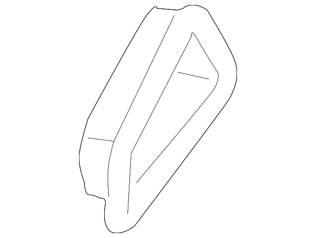 F197-88-1E8-02 Деталь BEZEL, RIGHT