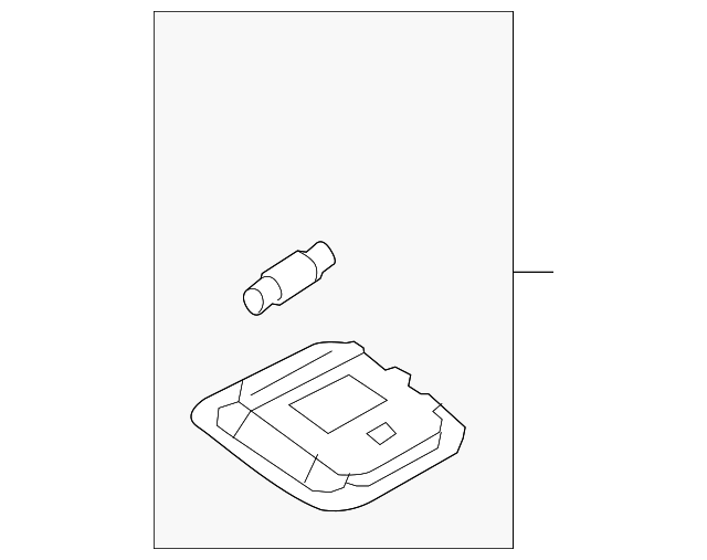 92850-3K000-QS Деталь MAP LAMP ASSY