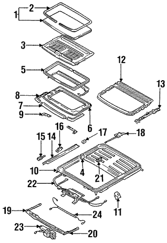 Protege SUNROOF 2