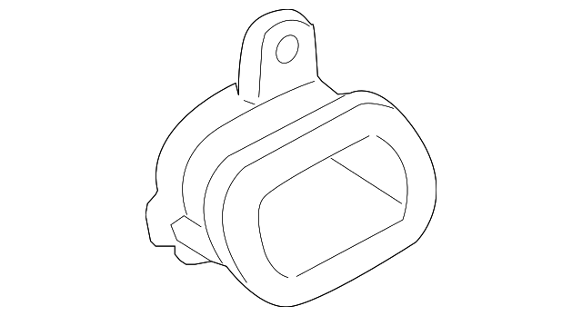 84783-3M000-BR Деталь OUTER DUCT, LEFT