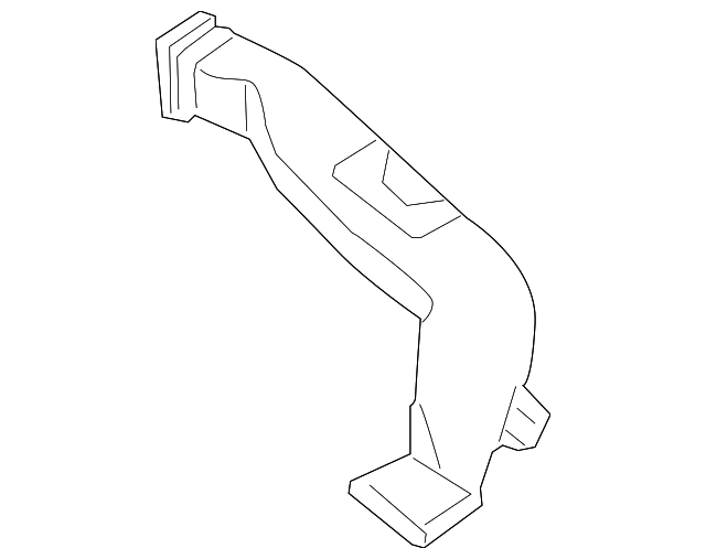 97390-3M000 Деталь DEFROSTER DUCT, RIGHT