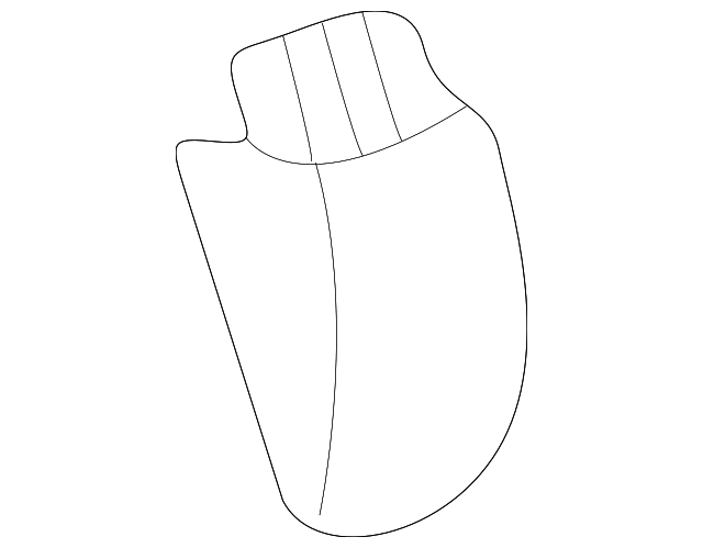 208-778-07-33 Деталь COVER, LEFT