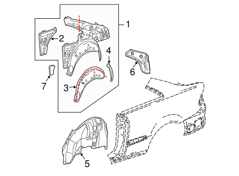 CLK320 INNER STRUCTURE 2