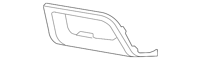 15135187 Деталь INSERT PANEL, LEFT