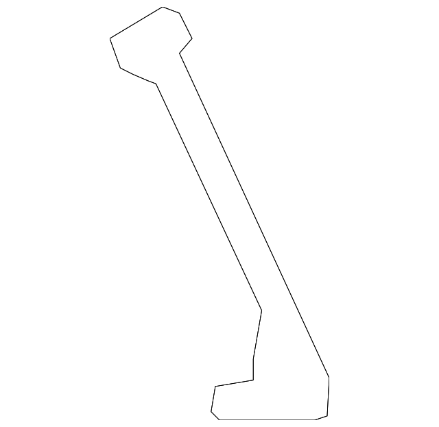 21994091 Деталь BUMPER COVER BRACE, RIGHT