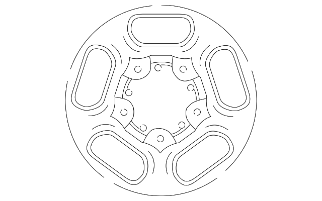 XL3Z-1015-DA SPARE WHEEL