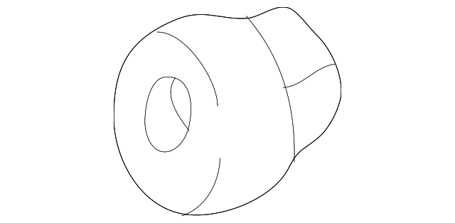 53326-24010 Деталь FRONT MOLDING CLIP