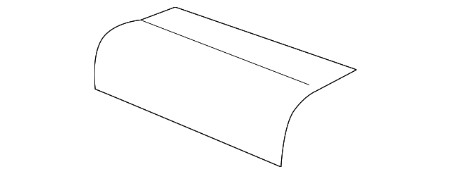 15108220 SEAT BELT COVER, LEFT