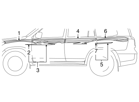 Land Cruiser STRIPE TAPE