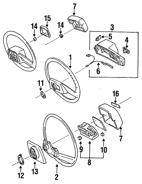 Pickup STEERING WHEEL & TRIM