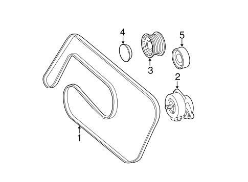SL600 BELTS & PULLEYS
