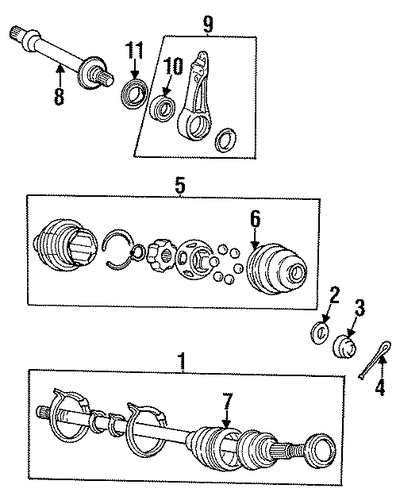 Sonata FRONT AXLE & CARRIER 2