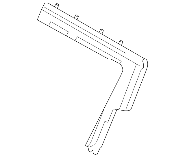 89410-2E012-U7 Деталь SEAT BACK FRAME
