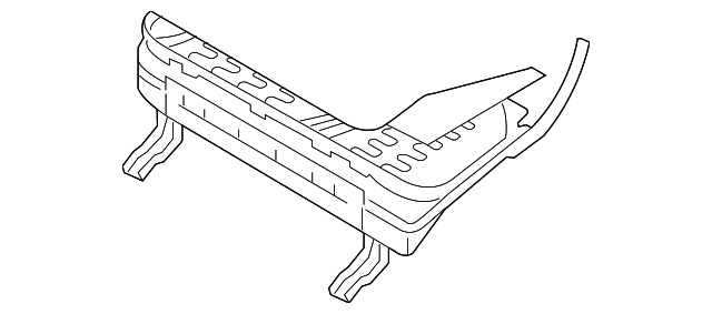 89201-2E000 Деталь SEAT FRAME