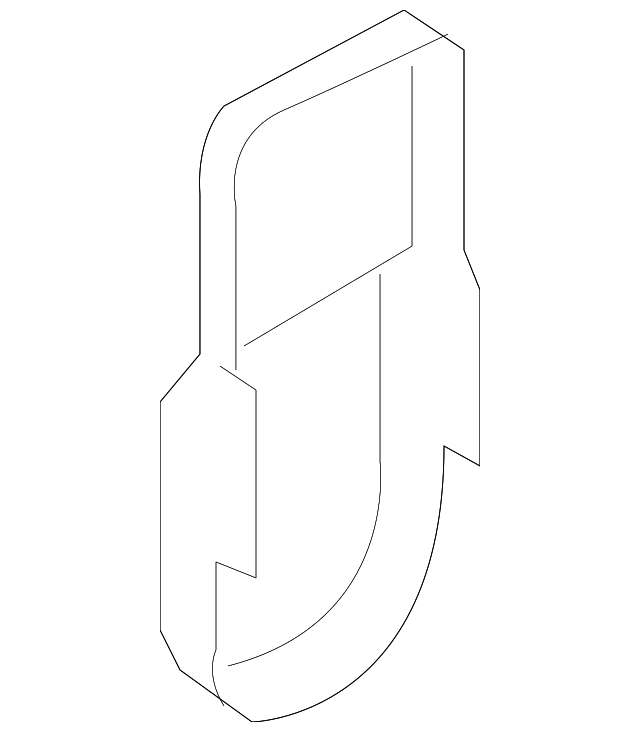 89227-2E000-Z9 Деталь RECLINE COVER, RIGHT