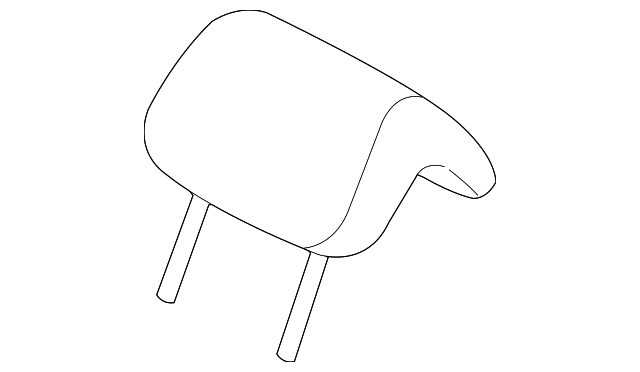 89700-2E100-GFT Деталь HEADREST, OUTER