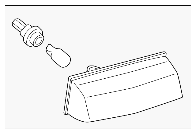 81204-42010 Деталь LICENSE LAMP, LEFT
