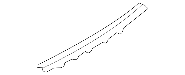 85871-4D001CS Деталь SCUFF PLATE, LEFT