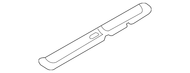 85881-4D000CS Деталь CARPET RETAINER, LEFT