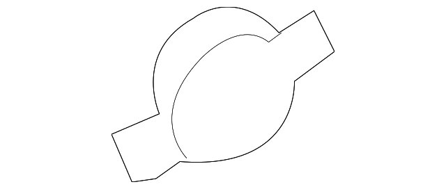 85848-4D100TW Деталь UPR CTR PLR TRIM PLATE, RIGHT