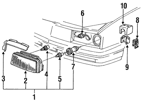 Allante BULBS - CHASSIS