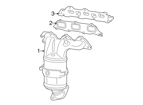 Routan EXHAUST COMPONENTS 2