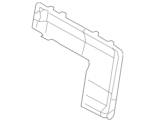 71018-0C040 Деталь SEAT BACK FRAME, LEFT