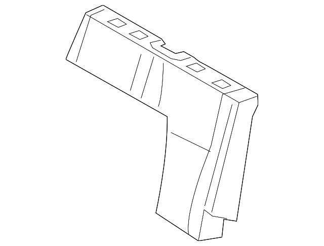 71652-0C050 Деталь SEAT BACK PAD, LEFT