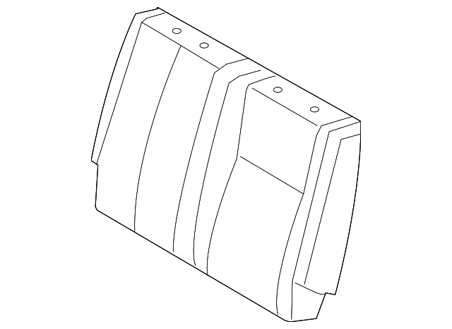 71078-0C131-B1 Деталь SEAT BACK COVER, LEFT